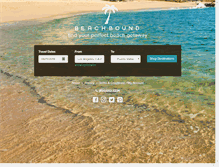 Tablet Screenshot of beachbound.com